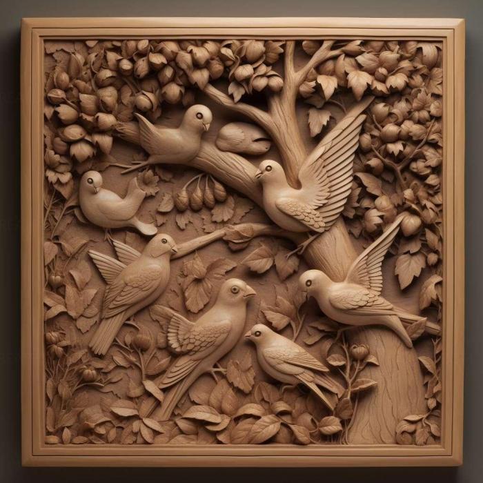 نموذج ثلاثي الأبعاد لآلة CNC 3D Art 